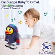 CYBERLINX Dancing Astronaut Duck Toy, Plastic Interactive Electric Dance Space Duck, Sound And Light