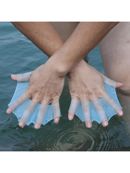 游泳手鰭手套輕便便攜,適用於衝浪和浮潛