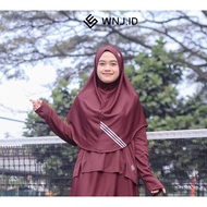 WNJ | Rail Sport T-Shirt | Women's Long Sleeve Sports Top - Muslimah Sport T-Shirt