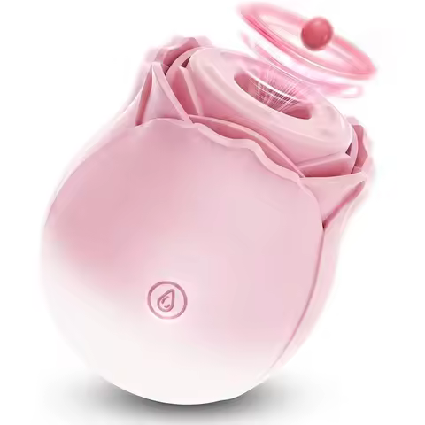 Newly Gradient Rose Powerful Sucking Vibrator Vacuum Clitoris Stimulator Oral Nipple Clit Sucker Vib