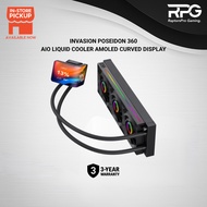 INVASION POSEIDON 360 AIO LIQUID COOLER AMOLED CURVED DISPLAY