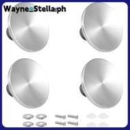 【Wayne_Stella】4 Sets Dutch Oven Knob Stainless Steel Replacement Knob Pot Lid Handle for , Aldi, Lod