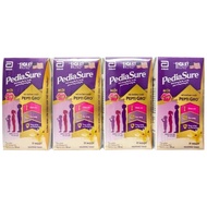 Lot of 4 boxes of Abbott Pediasure Liquid Milk, Pediasure 10+ Vanilla, Chocolate Flavor (180 ml -110