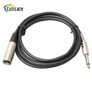 6.35mm (1/4 Inch) TRS to XLR Male to Male Audio Cable 10ft 6ft
