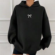 ฮู้ด เสื้อแขนยาว ผ้าร่ม ใส่สบาย ใส่ได้ทั้งชายและหญิง สีพื้น เสื้อยืด