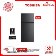Toshiba 530L GR-RT624WE-PMY(06) 2 Door Inverter Refrigerator