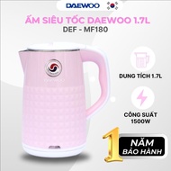 Ấm siêu tốc Daewoo DEK-MF180 1.7L(1500W) - Hàng chính hãng