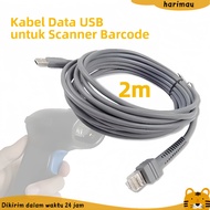 Symbol Barcode Scanner Cable 2M Ls1203 Ls2208 Ls4208 Ls3008 Ds3400 Ds3578 Ds9808 Ds6700