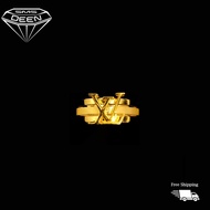 SMS DEEN LV Ring, ±6.0 - 6.6GM - Gold 916 Emas - Cincin LV