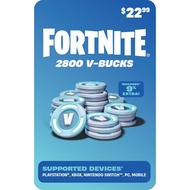 FORTNITE Digital V-Bucks 2800 - PlayStation/Xbox/Nintendo Switch/PC/Mobile [Digital Code]