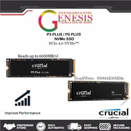 [ ULTIMATE PERFORMANCE NVME ] CRUCIAL P5 PLUS/P3 PLUS GEN4.0 HIGH PERFORMANCE 3D NAND NVME PCIE M.2 