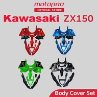 KAWASAKI ZX150 KR150 RR150 Full Body Cover Set Coverset Color Part Body Kit ZX KR RR 150 Blue Green 