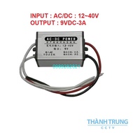 Chuyển áp AC/DC từ 12V-24V-40V ra 9VDC