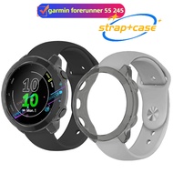 garmin forerunner 55 245 case Screen protector garmin forerunner 55 strap Silicone strap for garmin 