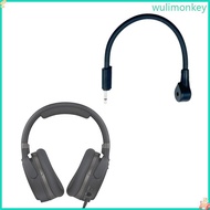 WU Replacement Game Mic 2 5mm Microphone For  Q100 Gaming Headset Detachable Mic