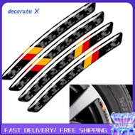 DECORATE X 4PCS เส้นใยคาร์บอน สติกเกอร์ศูนย์ล้อ 3.54x0.31in สีดำสีดำ M-Color WHEEL emblems Sticker COVER สากลสากลสากล ชุดกระโปรงยาว รูปลอกป้องกันล้อคาร์บอนไฟเบอร์ สำหรับรถยนต์ส่วนใหญ่