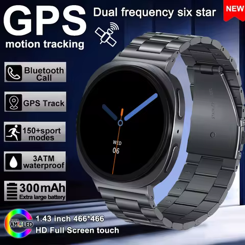 Watch 8 Mini GPS NFC Smart Watch Men 466*466 AMOLED Screen Heart rate Monitor Bluetooth Calls IP68 W