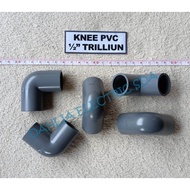 KNEE PVC 1/ 2 INCH TRILLION