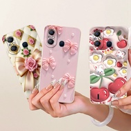 New Casing For tel A58 / A58 Pro / A58 Lite / A49 A661L / A49 Play A631L Phone Case Pretty Flower Bo