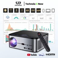 4K Portable Projector with WiFi and Bluetooth
