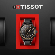 TISSOT T116.617.36.052.02 T1166173605202 Men's Analog Watch CHRONO XL VINTAGE Quartz 45mm Arabic Bla