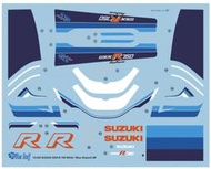 BlueStuff 12024 1/12 SUZUKI GSX-R750 Black / Red 1986