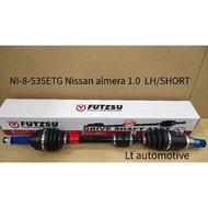 NI-8-535TG Nissan almera n18 1.0 turbo auto (LH/SHORT) drive shaft assembly (FUTZSU Brand)