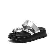 BASTO Womens Platform Sandals Slippers รองเท้าแตะผู้หญิง รองเท้าส้นตึก I5916