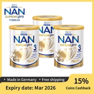 Nestle NAN3 Supremepro 3 stage 3 HA3 [ 3 tins bundle - 800G x 3] made in Germany