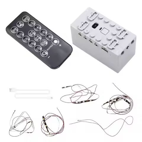 JHD LED Light Kit Remote& USB Power For Lego PAC-MAN Arcade 10323- DIY Decorative Lamp Set, Model No