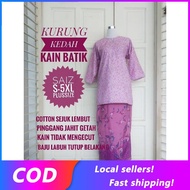 【 HOT SALES  】 Baju Kurung Kedah Cotton Kain Batik  Baju Kedah  Baju Opah  Kain Lipat Batik  Plus Size  Baju Raya  Baju Kurung