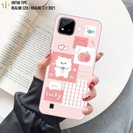 Cassing Realme C20 / Realme C11 2021 Gambar Kartun Karakter Cute Lucu Imut Keren [ Mai Case88 ] - Case Handphone - Bisa COD ( Bayar Ditempat )