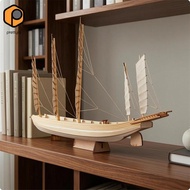 [prettyia] Wooden Sailing Ship Kit DIY Wooden Boat Building Kit Sand Ship Model Hobby