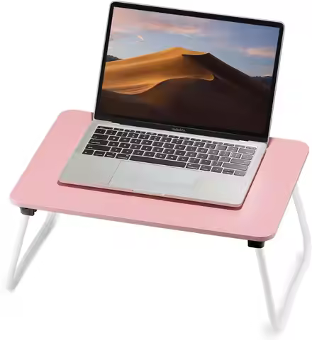Foldable Lap Desk, Laptop Bed Desk, Portable Bed Table, Laptop Stand For Bed & Couch, Lightweight & 