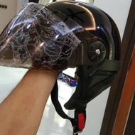 BKP Pilot Cruiser 323 Visor  Universal 3 Pins Button Pin Half V Shape Bob Heath MS88 SGV Reborn Revo