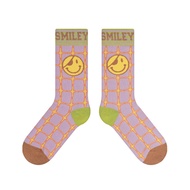 Breathable Colorful Smiley Design Socks