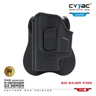 CYTAC ซองพกนอก ปลดล็อคนิ้วชี้ รุ่น Sig  P365 BY:CYTAC BY BKKBOY
