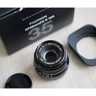 Fujinon xf 35mm f2.0 Black Smooth fuji fuji fujifilm 35 mm XF35mm not 23mm 56mm