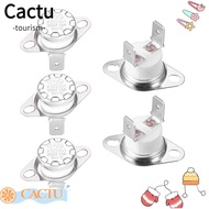 CACTU 5pcs Thermostat, N.C Adjust KSD301 Temperature Switch, Durable Normally Closed 180°C/356°F Snap Disc Temperature Controller