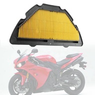 Motorcycle Dual Foam Layer Sponge Air Cleaner Filter For Yamaha YZF R1 2004 2005 2006 OEM:5VY-14451-