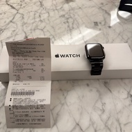Apple Watch SE2 44mm GPS版本 午夜色 附機械式錶帶 機身保護殼