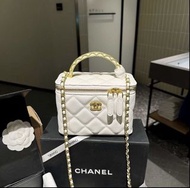 Chanel盒子包 16*10*8 白色
