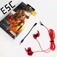 ESC gaming earphone gaming headset XG-120 Gaming earphone headset 3.5mm