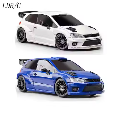 LDRC LD2801 LD2802 LD2803 LD2804 1/28 4WD RC Drift Car Proportional Steering LED Headlights 2.4G For