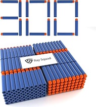 (300 Pack) Ray Squad Blue Nerf Darts, Nerf Darts Bulk - Nerf Bullet, Nerfbullets, Nwrf Bullets, Nerf Dart, Nerf Elite Darts Refill, Nerf Ammo Bullets, Nerf Refill Darts, Nerf Bullets, Nerf Gun Bullets