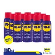 (Bundle of 12 cans) WD-40® Multi-Use Product 100ml, Penetrant & Lubricant Spray Stain Remover