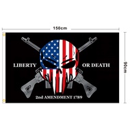 United States Second amendment Case Flag 2nd amendment 1789 90 * 150cm 3 * 5ft Polyester Hanging Fla