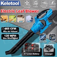 Cordless Leaf Blower Compatible Leaf Blower Professional Cordless Leaf Vacuum Cleaner for Lawn Care 