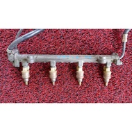 (ITEM USED) PROTON WIRA / SATRIA 1.3 / 1.5 / 1.6 / 1.8 (1.8 TWIN CAM) FUEL INJECTOR ORIGINAL CONDITI