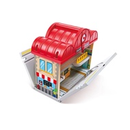 Hape E3877 Portable Train Station Set Suitable for Age 3+ Years